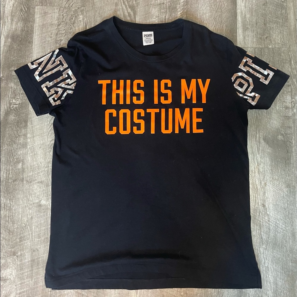 Pink Victoria secret Halloween shirt